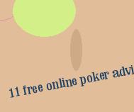 free online poker advice