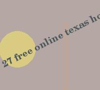 free online texas holdem and fold poker